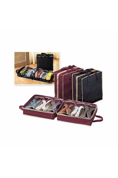 MHT FERMUARLI 6 BÖLMELİ AYAKKABI SAKLAMA HURCU