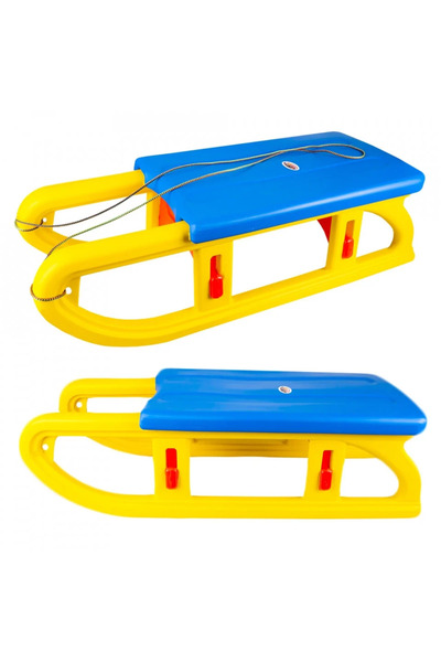 Toys Sanie de Plastic Mare pentru 2 Copii sau un Adult, Sarcina Maxima 100 KG ,Dimensiune 90x34x27 CM