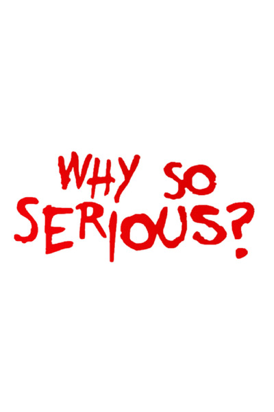 Maki Home Makiteks Black Cotton Unisex Pocketed Hooded Relaxed Fit Why so Serious Printed Sweatshirt