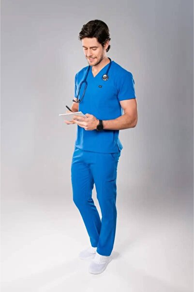 Royal Royal Medical Scrub, Pepsi Blue