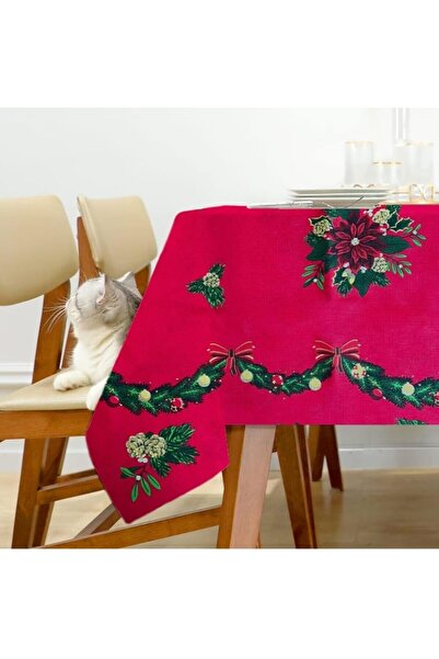 OEM Christmas tablecloth, cotton, size 150×180 cm Christmas 25