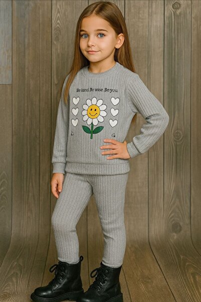 KOKOŞ BEBEK Papatya Raporlu Girl's Suit - Age 3/7 - 31546