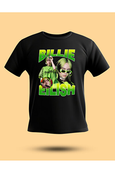 lovver تي شيرت بيل إيليش مصنوع من القطن عالي الجودة يسمح بمرور الهواء مطبوع