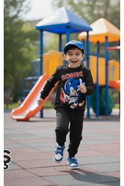 KOKOŞ BEBEK Sonic Fleece-Lined Boy's Suit - 3/9 Years Old - 31553