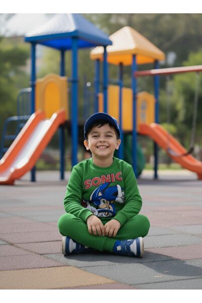 KOKOŞ BEBEK Sonic Fleece-Lined Boy's Suit - 3/9 Years Old - 31553