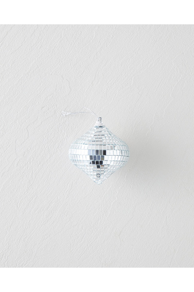 English Home Anica Yılbaşı Ağaç Süsü 7 cm Silver