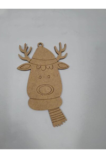 Mu Art Ahşap 15 قطعة زينة خشبية لعيد الميلاد رقم 6، نشاط فني للمدرسة، فن النش...