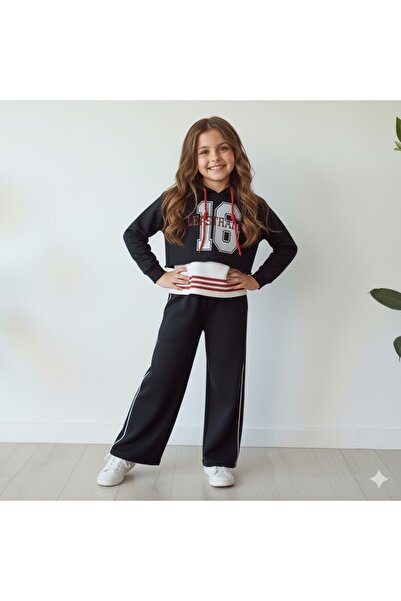 KOKOŞ BEBEK Oversized 3 Piece Girls' Set - Age 5/14 - 31557