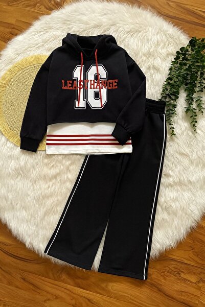 KOKOŞ BEBEK Oversized 3 Piece Girls' Set - Age 5/14 - 31557