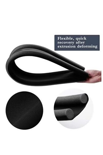 Generic 1Pc Door Bottom Sealing Strip Guard 95cm Draft Stopper Foam Weatherstrip Wind Dust Blocker (Brown)