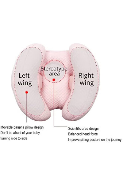 Generic Baby Neck Pillow - Toddler Car Headrest - Adjustable Toddler Neck Support, Car Seat Travel Pillow