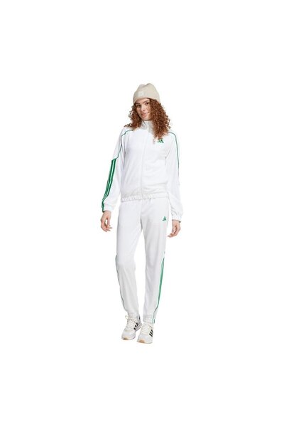 adidas Women's White Tracksuit W Stadium Ts Jx0473