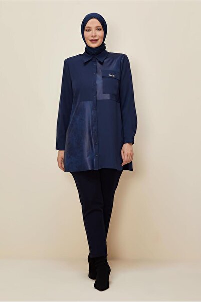 Alvina Shirt Collar Tunic 20864