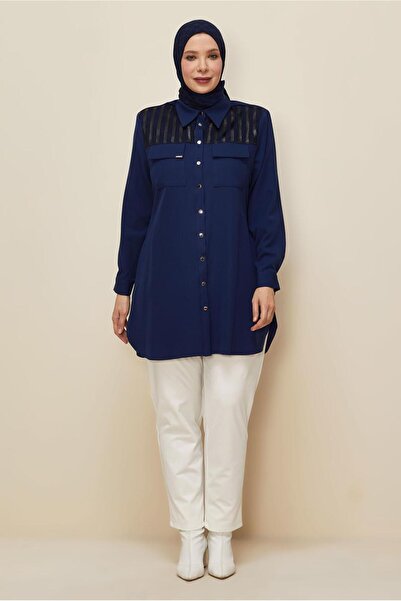 Alvina Shirt Collar Tunic 20862