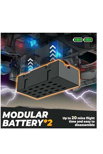 Generic RC Jet Fighter Drone - LED Lights, USB Charging Remote Control Airplane