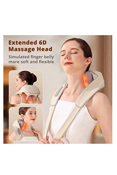 Generic Infrared 3D Electric Neck And Shoulder Massager