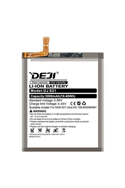 Deji Samsung S21 Ultra Compatible Battery (EB-BG998ABY) -