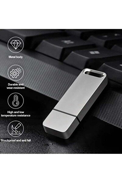 Generic 2TB USB Flash Drive High Speed with Key Slot and Cover, OTG & Waterproof