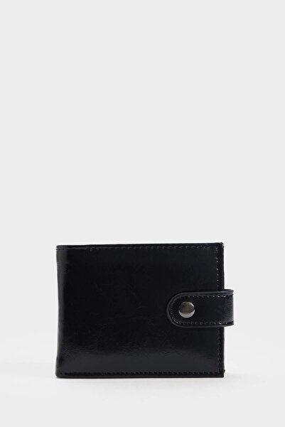 DeFacto Men's Faux Leather Wallet F9303Axns