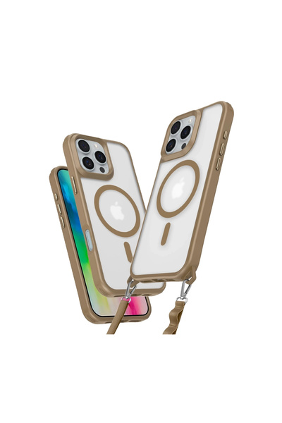 Ardan Home حافظة آيفون 16 برو من إنكا ماجسيف - حافظة سيليكون - لون صحراوي