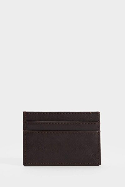 DeFacto Men's Faux Leather Card Holder F9313Axns