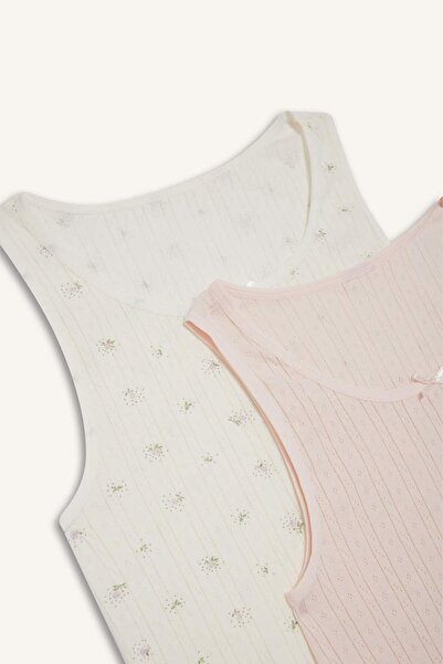 DeFacto Girl's 2-Pack Undershirt G1859A825Wn