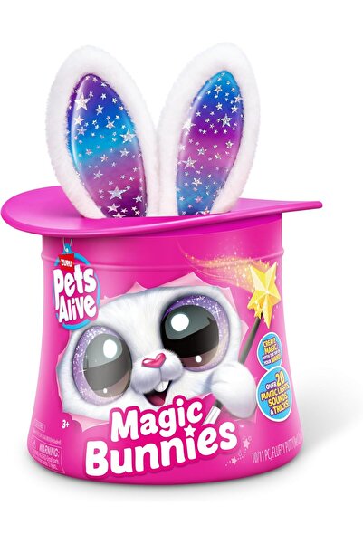 Pets Alive Magic Bunny Surprise Series 1 Robotic Bunny - White Bunny