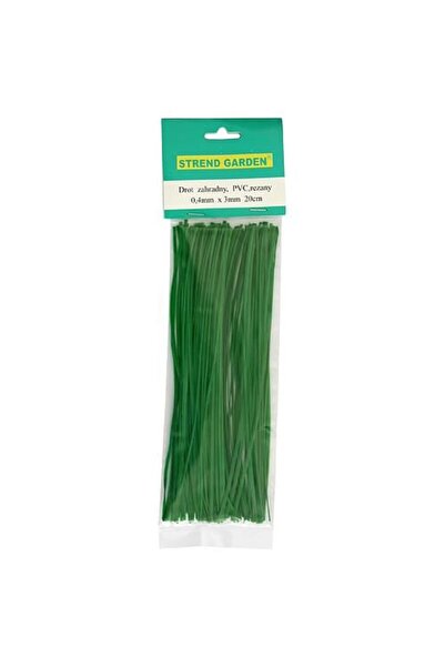 Strend Pro Sârmă de legat învelită în plastic, 100 buc, 0,4x3x300 mm
