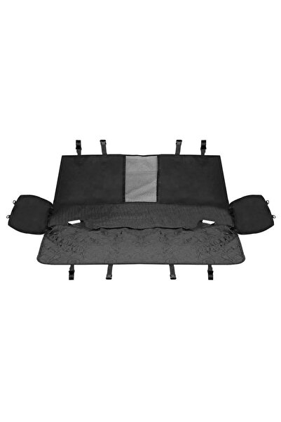 Artool Car bench seat cover for protection and transport of dogs and cats, waterproof, black, 135x140 cm