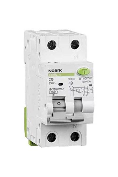 NOARK siguranță diferențială Ex9BL-N, 1P+N C16, 30mA / 107630