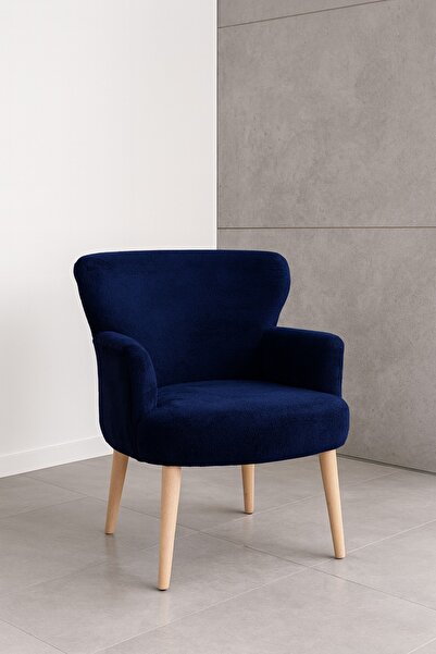 WATERYBROOK Modern Welsoft Berjer Koltuk – Demonte Ahşap Ayak – 12 Renk Seçeneği