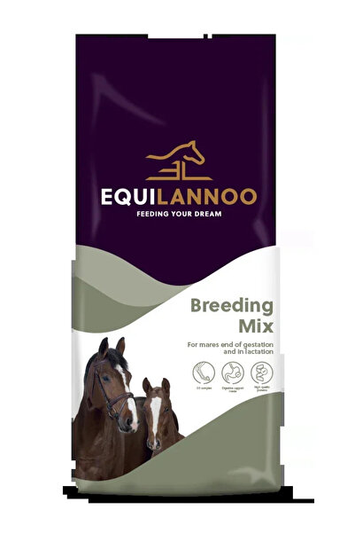 EQUILANOO Equilannoo Breeding Mix – Hrană completă pentru iepe gestante și lactante 20 kg