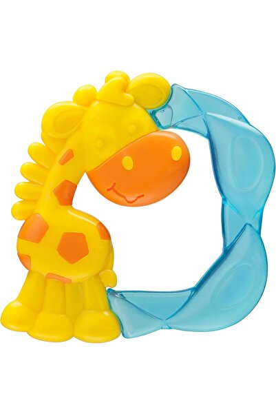 Playgro Jerry Giraffe Water Teether - Rattle Baby Toy for Sensory Play, 0+ Months