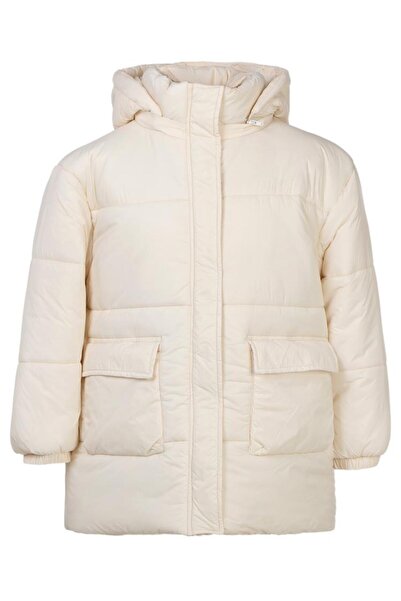 Civil Girls 10-13 Years Old Coat - Beige 12-13 Years Old