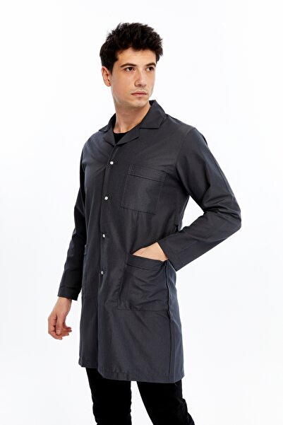 Uniprom Work Apron Cleaning Staff, Hademe, Tea Maker, Student Gray Male