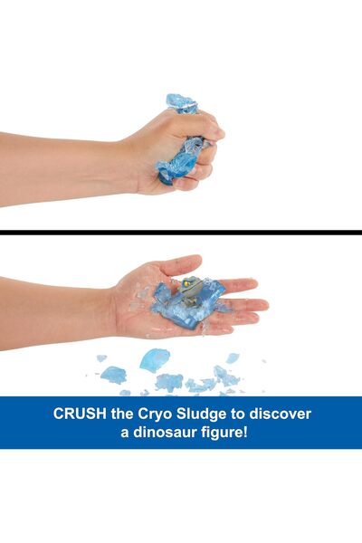 mattel Jurassic World Crushivores Mini Unpack Dinosaur Toy Figure, HVB29