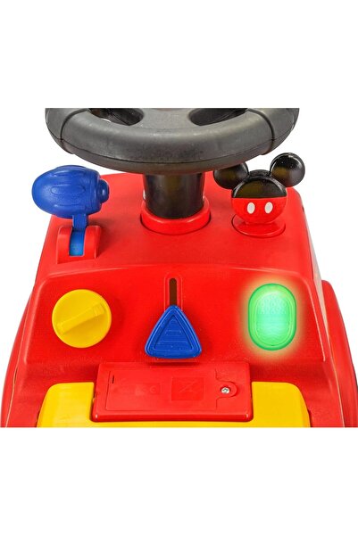 Kiddieland Disney Lights N' Sounds My First Mickey Fire Truck Ride-On