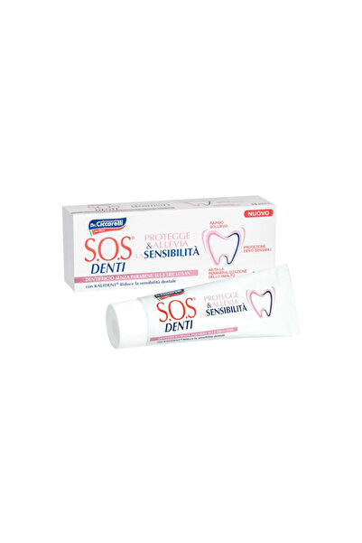 FARMACEUTICI DOTT.CICCARELLI SOS – Toothpaste for Sensitive Teeth, 75 ml
