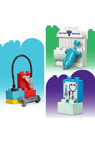 LEGO DUPLO Disney & Pixar McQueen's Visit to Doc's Garage - 10456