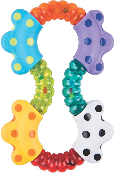 Playgro Click & Twist Rattle – Engaging Rattle Baby Toy for Development and Sensory Play, 0+ Month