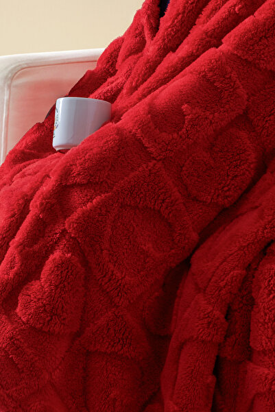 Noctiluca Amora Heart Pattern Wellsoft Tv Blanket 120X180 • Soft Warm Shawl - Sofa Cover