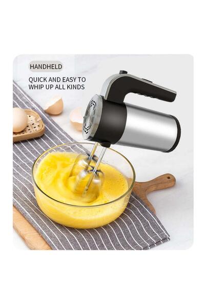 Tradeo 4L Stainless Steel Stand & Hand Mixer