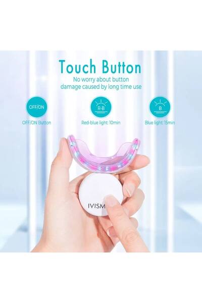 ivismile Wireless Dual-Light Teeth Whitening Kit