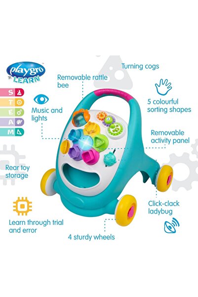 Playgro Sensory Explorer Music and Lights Activity Walker