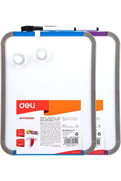 Deli Whiteboard, 279 mm x 216 mm x 22 mm, Assorted