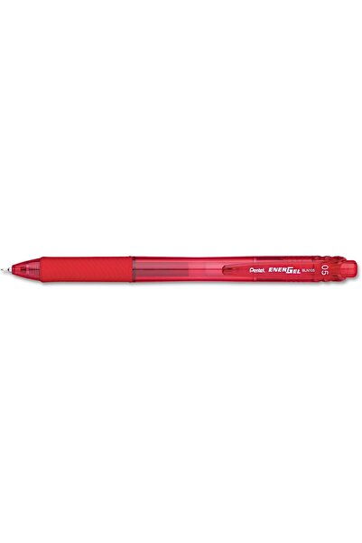 Pentel رأس إبرة EnerGel-X 0.5 مم أحمر (عبوة من 12 قطعة)