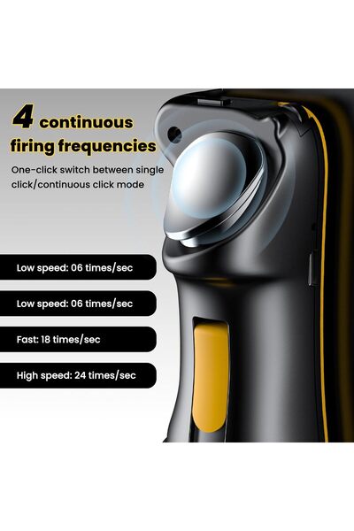 Generic PUBG Game Controller Trigger with Rapid Fire, 6 Fingers Compatibility for iPad, Tablet and Android