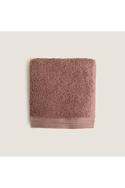 Chakra Merta bambusov ručnik za ruke 30x50 cm pepeljasto roze