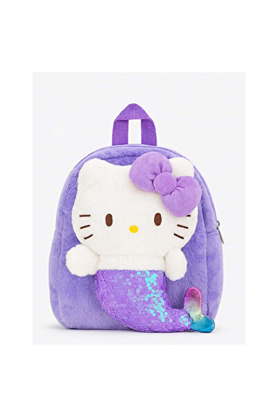 z12concept Peluş Hello Kitty Denizkızı Sırt Çantası Alk3003