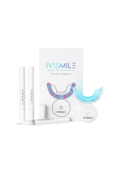 ivismile Wireless Dual-Light Teeth Whitening Kit